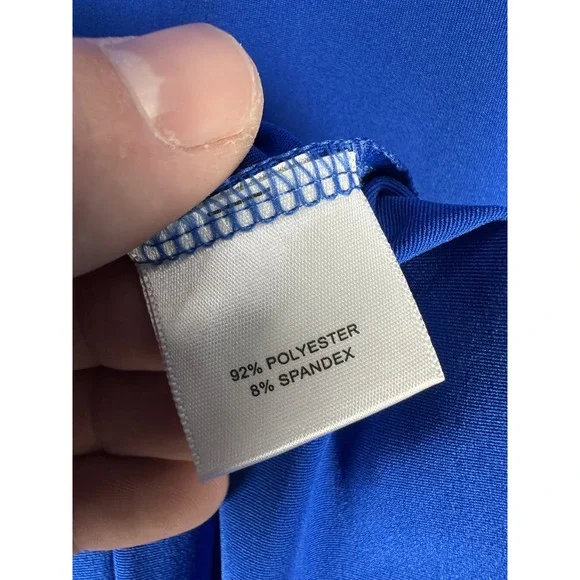 Peter Millar Polo Shirt Mens XL Royal Blue Summer Comfort E4 Performance CBA - Picture 5 of 7